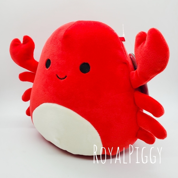 8" Squishmallow baby Carlos the Crab plush Kellytoy Stuffed Animal - Picture 2 of 5